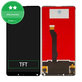 дисплей за Xiaomi Mi Mix 2S, Тъчскрийн без рамка, черен, Black, TFT