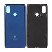 капак на батерията за Xiaomi Mi 8, син, Blue, 5540408001A7, Genuine Service Pack