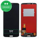 дисплей за Motorola Moto G6 Plus XT1926-5, Тъчскрийн без рамка, черен, Black, TFT