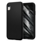 Калъф Liquid Air за iPhone XR, Черно, Black, Spigen