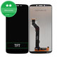 дисплей за Motorola Moto E5 Plus XT1924, Тъчскрийн без рамка, златен, Gold, TFT