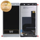дисплей за Sony Xperia XZ2 Premium, Тъчскрийн без рамка, 1310-6654, Chrome Silver, Genuine Service Pack, TFT