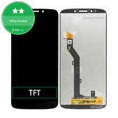 дисплей за Motorola Moto G6 Play XT1922, Тъчскрийн без рамка, черен, Black, TFT
