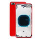 Заден калъф за iPhone 8 Plus, червен, Red