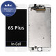 дисплей In-Cell за iPhone 6S Plus, Тъчскрийн и рамка, бял, White, FixPremium
