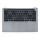 Горна рамка с клавиатура, микрофон, тъчпад и говорители за MacBook Pro 13" A1706 (късна 2016 – средата на 2017), US, Space Gray