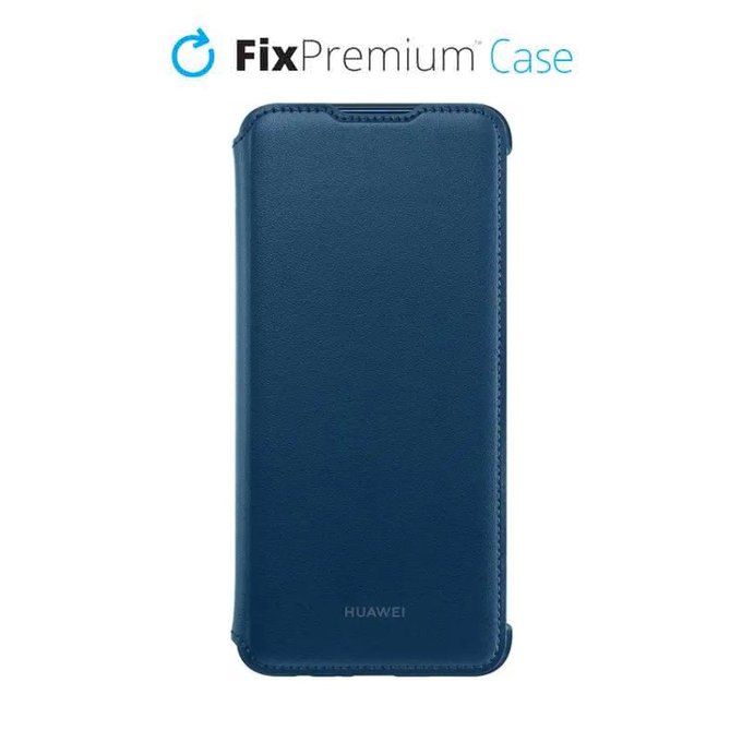 Калъф Wallet Cover за Huawei P Smart 2019, син