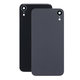 задния капак с обектив на камерата за iPhone XR, черен, Black