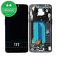 дисплей за OnePlus 6, Тъчскрийн и рамка, Midnight Black, TFT
