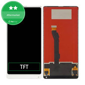 дисплей за Xiaomi Mi Mix 2, Тъчскрийн без рамка, бял, White, TFT