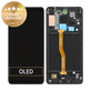 дисплей за Samsung A9 A920F (2018), Тъчскрийн и рамка, GH82-18308A, GH82-18322A, Caviar Black, Genuine Service Pack