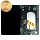 LCD дисплей за Samsung Tab S4 10.5 T830, T835, Тъчскрийн и рамка, черен, Black, GH97-22199A, Genuine Service Pack