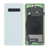 Капак на батерията за Samsung S10 G973F, GH82-18378F, Prism White, Genuine Service Pack