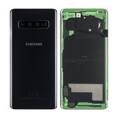 Капак на батерията за Samsung S10 G973F, GH82-18378A, Prism Black, Genuine Service Pack