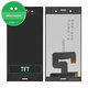дисплей за Sony Xperia XZ1 G8341, Тъчскрийн без рамка, черен, Black, TFT