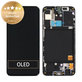 дисплей за Samsung A40 A405F, GH82-19672A, GH82-19674A, Тъчскрийн и рамка, черен, Black, Genuine Service Pack