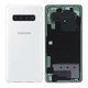 Капак на батерията за Samsung S10 Plus G975F, GH82-18867B, Ceramic White, Genuine Service Pack