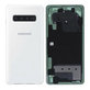 Капак на батерията за Samsung S10 Plus G975F, GH82-18867B, Ceramic White, Genuine Service Pack