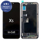 Дисплей In-Cell за iPhone XS, Тъчскрийн с рамка, FixPremium