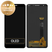 дисплей OLED за Google Pixel 3a, Тъчскрийн без рамка, 20GS4BW0001, Genuine Service Pack