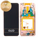 дисплей за Samsung A80 A805F, Тъчскрийн и рамка, GH82-20348C, GH82-20368C, GH82-20390C, Angel Gold, Genuine Service Pack