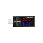 USB тестер за зареждане на смартфони (IN/OUT), Keweisi