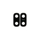 Стъкло на задна камера за Samsung A10 A105F, Black, GH64-07410A, Genuine Service Pack