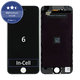 Дисплей In-Cell за iPhone 6, Black, Тъчскрийн с рамка, FixPremium