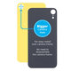 задния капак с голям отвор за камера за iPhone XR, жълт, Yellow