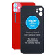 задния капак с голям отвор за камера за iPhone 11, червен, Red