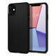Калъф Liquid Air за iPhone 11, Черно, Black, Spigen