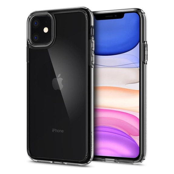 Калъф Ultra Hybrid за iPhone 11, Прозрачен, Transparent, Spigen