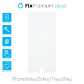 Закалено стъкло за iPhone 6 Plus, 6s Plus, 7 Plus и 8 Plus