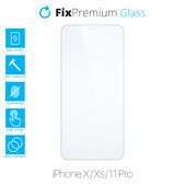 Закалено стъкло за iPhone X, XS и 11 Pro