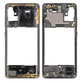 Средна рамка за Samsung A51 A515F, GH98-45033B, Prism Crush Black, Genuine Service Pack