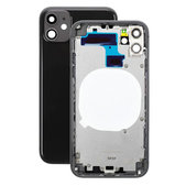 Заден калъф за iPhone 11, черен, Black