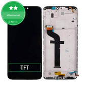 дисплей за Xiaomi Mi A2 Lite (Redmi 6 Pro), Тъчскрийн и рамка, черен, Black, TFT