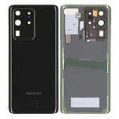 Капак на батерията за Samsung S20 Ultra G988F, GH82-22217A, Cosmic Black, Genuine Service Pack