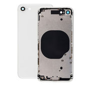 Заден калъф за iPhone SE (2nd Gen 2020), бял, White