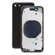 Заден калъф за iPhone SE (2nd Gen 2020), черен, Black