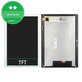 LCD дисплей за Lenovo Tab M10 TB-X505, Тъчскрийн без рамка, бял, White, TFT