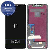 Дисплей In-Cell FHD за iPhone 11, Тъчскрийн с рамка, FixPremium