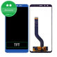 дисплей за Lenovo K9, Тъчскрийн без рамка, син, Blue TFT
