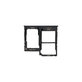 SIM/SD държач за Samsung A41 A415F, GH98-45275A, Prism Crush Black, Genuine Service Pack