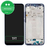 дисплей за Xiaomi Mi A3, Тъчскрийн и рамка, Not just Blue, TFT