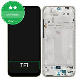 дисплей за Xiaomi Mi A3, Тъчскрийн и рамка, More than White, TFT