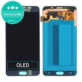 дисплей OLED за Samsung Note 5 N920F, Тъчскрийн без рамка, син, Blue
