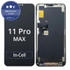Дисплей In-Cell FHD за iPhone 11 Pro Max, Тъчскрийн с рамка, FixPremium