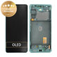 дисплей за Samsung S20 FE G780F, Тъчскрийн и рамка, GH82-24220D, GH82-31328D, GH82-31329D, GH82-24219D, Cloud Mint, Genuine Service Pack