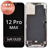 Дисплей за iPhone 12 Pro Max, Тъчскрийн с рамка, Refurbished